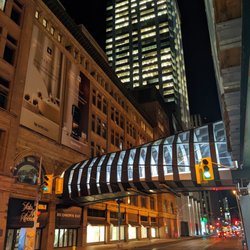Eaton Centre Skybridge - Skybridge looking westbound
