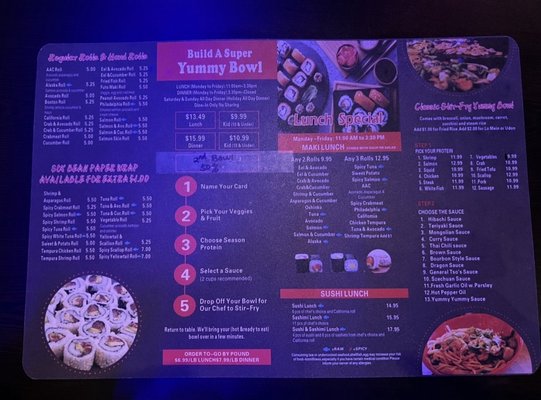 Menu photo 1 Kung Fu Bowl Brownsburg, IN