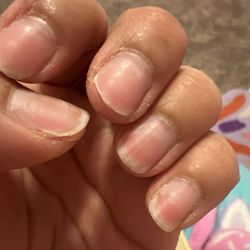 Nail Pro's - You can see my skin showing thru