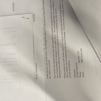 Enterprise Rent-A-Car - Letter Received 04/29/24 from a 10/02/23 Rental - Car Rental Near Me - Eastvale, California Enterprise Rent-A-Car - Letter Received 04/29/24 from a 10/02/23 Rental - Car Rental Near Me - Eastvale, California