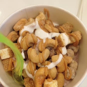 Peachwave - Savory and sweet. Made a nutty mix - Ice Cream & Frozen Yogurt Near Me - Bronx, New York Peachwave - Savory and sweet. Made a nutty mix - Ice Cream & Frozen Yogurt Near Me - Bronx, New York