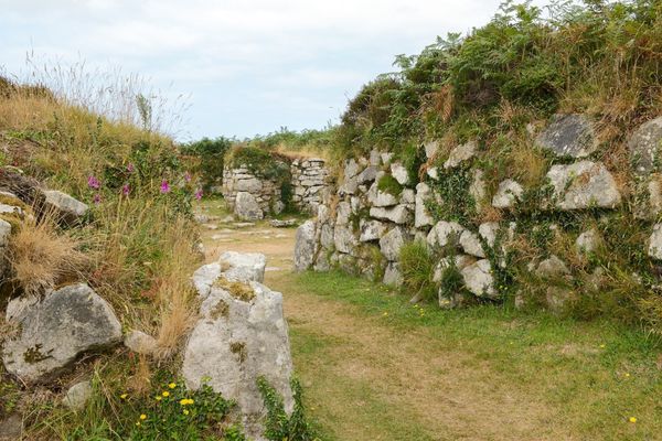 Chysauster Ancient Village by null