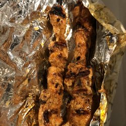 Muchachos Grill Canada - 2 sticks of chicken Mishkaki. $10