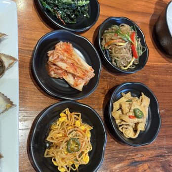 HanEuem - banchan (side dishes) - Korean Near Me - Los Angeles, California