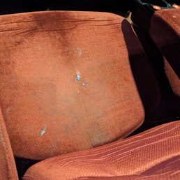 Filthy Gum on seats