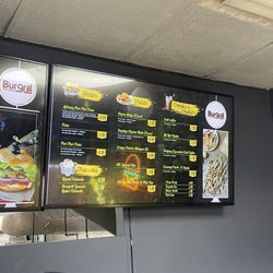 Burgrill - Menu