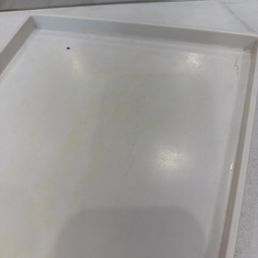 This is the tray they put food on. Dirty and disgusting This is the tray they put food on. Dirty and disgusting