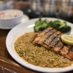 Goodwood Brewing - Salmon over the dirty rice