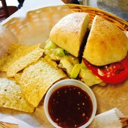 El Black Bean Cafe - Roast pork sandwich with avocado