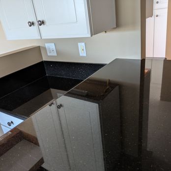 Arts Stone Work - Can you tell what is cabinet and what is reflection? Art restored the shine! - Kitchen & Bath Near Me - Glendale, California Arts Stone Work - Can you tell what is cabinet and what is reflection? Art restored the shine! - Kitchen & Bath Near Me - Glendale, California