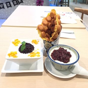UC Dessert - A6. D4 And Egg Puff with yam. - Desserts Near Me - Oakland, California UC Dessert - A6. D4 And Egg Puff with yam. - Desserts Near Me - Oakland, California