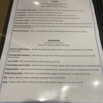 Uncle Louie's Diner - Menu - Breakfast & Brunch Near Me - Sturgis, South Dakota
