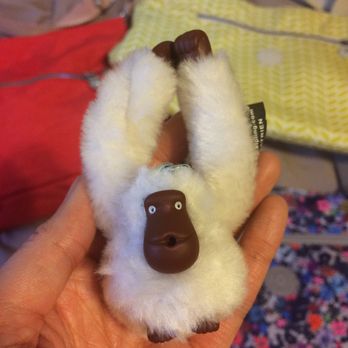 Kipling Outlet - Each bag comes with a monkey figurine. This one is called Katrien! - Luggage Near Me - Commerce, California