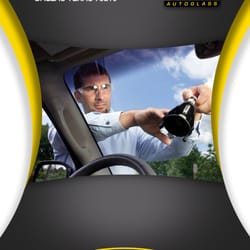 Scorpio AutoGlass - A chip getting repaired.