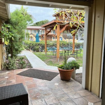 Oasis Inn and Suites - View from room 3 - Hotels Near Me - Santa Barbara, California