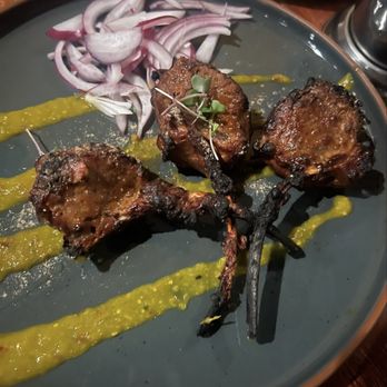 Khan Saab Desi Craft Kitchen - Kandahari Lamb Chops - Pakistani Near Me - Fullerton, California