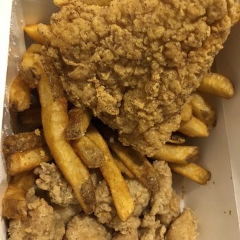 Captain Crawfish - Fried Catfish & Shrimp w/ Fries - Seafood Near Me - Humble, Texas