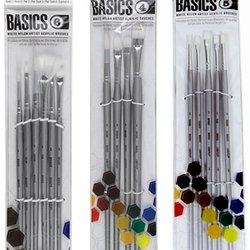 Palette Art Supply Store - Acrylic brushes sets