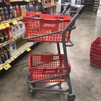 Advance Auto Parts - Look at this cute little shopping cart. It just holds the baskets. - Auto Parts & Supplies Near Me - Hamburg, New York Advance Auto Parts - Look at this cute little shopping cart. It just holds the baskets. - Auto Parts & Supplies Near Me - Hamburg, New York