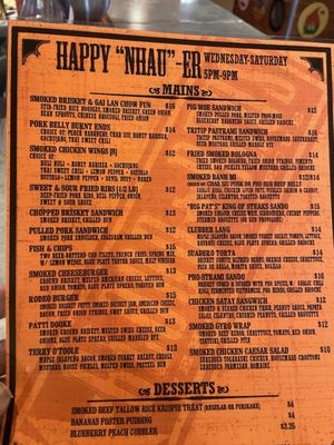 Menu photo 1 Blood Bros. BBQ Bellaire, TX