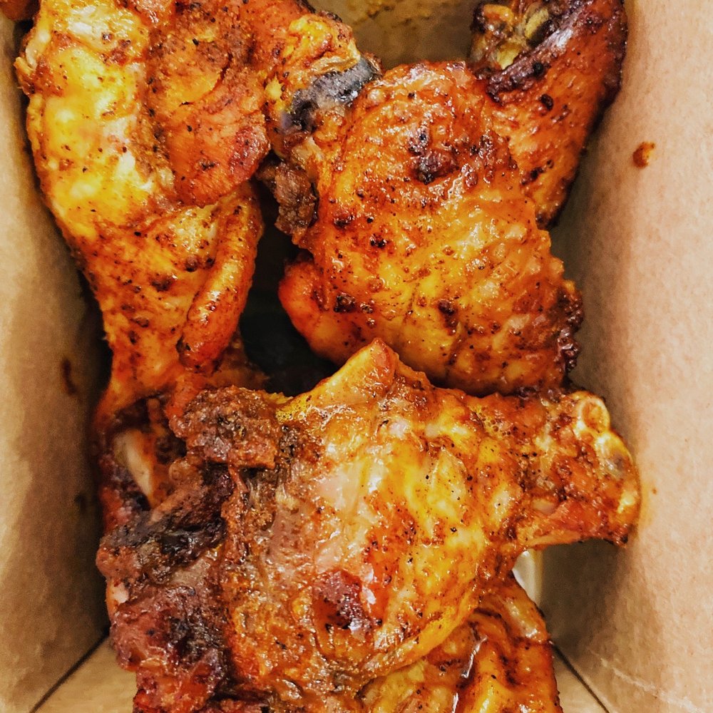 We, The Pizza - Kettle Sizzled Fresh Jumbo Wings. Served with a choice of Homemade Buttermilk Ranch or Blue Cheese Dip | 6 Wings -- Dry Rub - Pizza Near Me - Washington, DC, District of Columbia We, The Pizza - Kettle Sizzled Fresh Jumbo Wings. Served with a choice of Homemade Buttermilk Ranch or Blue Cheese Dip | 6 Wings -- Dry Rub - Pizza Near Me - Washington, DC, District of Columbia