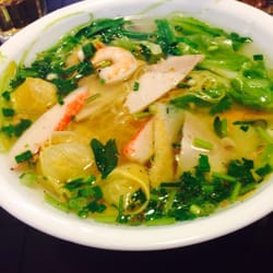 T and N Restaurant - Crab meat, shrimp, pork, and wonton noodle soup. Delicious.