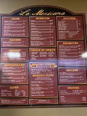 Menu photo 4 Taqueria La Mexicana Tracy, CA Menu photo 4 Taqueria La Mexicana Tracy, CA