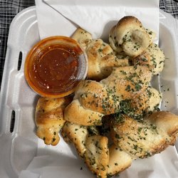 Celestino's Pizza & Pasta - Delicious garlic knots.