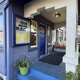 Exterior outside entrance of Morning Glory - Entrance to Morning Glory in Ashland - Ashland, Oregon Exterior outside entrance of Morning Glory - Entrance to Morning Glory in Ashland - Ashland, Oregon