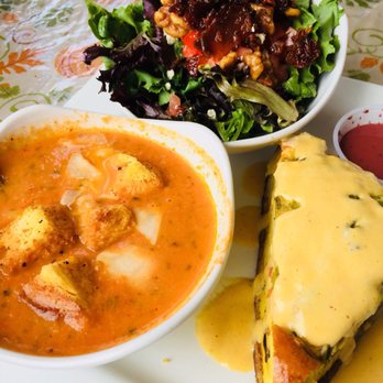 Berry Fresh Cafe - 3 for 8.99$- asparagus quiche, walnut greens salad, and tomato basil soup - Breakfast & Brunch Near Me - Jupiter, Florida Berry Fresh Cafe - 3 for 8.99$- asparagus quiche, walnut greens salad, and tomato basil soup - Breakfast & Brunch Near Me - Jupiter, Florida