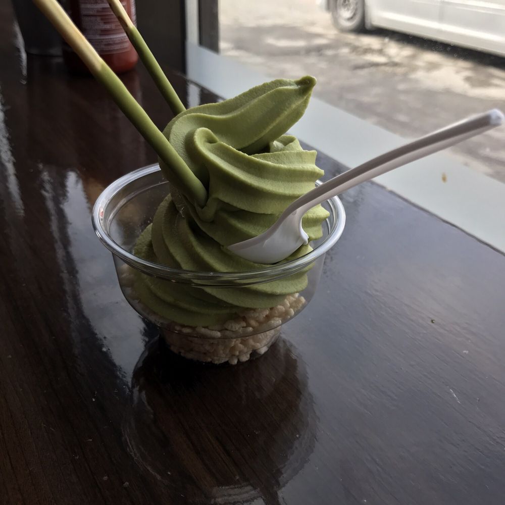 Fat Ninja Bite - Green tea soft serve ice cream - Japanese Near Me - Toronto, Ontario Fat Ninja Bite - Green tea soft serve ice cream - Japanese Near Me - Toronto, Ontario
