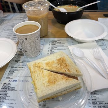 M Star Cafe - Ham & Egg Sandwich - Chinese Near Me - New York, New York M Star Cafe - Ham & Egg Sandwich - Chinese Near Me - New York, New York