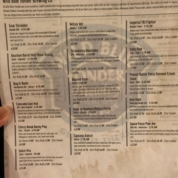 Wild Blue Yonder Brewing - Menu - Brewpubs Near Me - Castle Rock, Colorado Wild Blue Yonder Brewing - Menu - Brewpubs Near Me - Castle Rock, Colorado