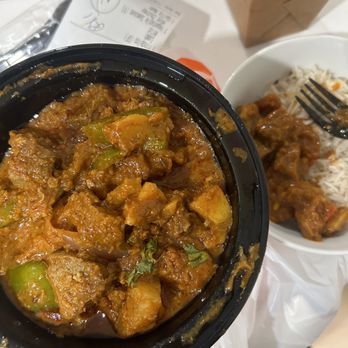 Tarka Indian Kitchen - Vindaloo with lamb and rice. It looks small but I got 2 meals out of it. - Indian Near Me - Austin, Texas Tarka Indian Kitchen - Vindaloo with lamb and rice. It looks small but I got 2 meals out of it. - Indian Near Me - Austin, Texas