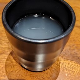 Traditional Korean hot beverage soongnyu (rice water). Toasty, roasty and good!