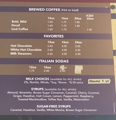 Menu photo 3 Impressed Coffee Company Washington, IN