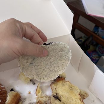Paris Baguette - Solid white chocolate from top of doughnut - Bakeries Near Me - Tukwila, Washington Paris Baguette - Solid white chocolate from top of doughnut - Bakeries Near Me - Tukwila, Washington