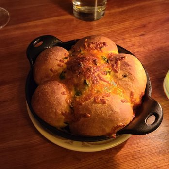 Big Jones - Jalapeño cheddar monkey bread! Don't sleep on this. - Southern Near Me - Chicago, Illinois