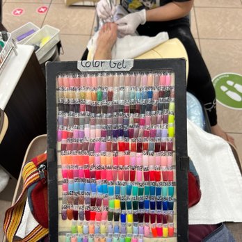 Nails 2000 - Gel color selection. - Nail Salons Near Me - Cupertino, California