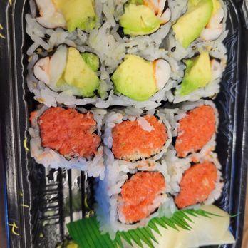 BentOn Cafe - a tray of sushi and avocado - Food Delivery Services Near Me - New York, New York BentOn Cafe - a tray of sushi and avocado - Food Delivery Services Near Me - New York, New York