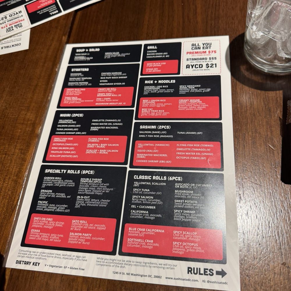 Sushi Sato - Sushi Bars Near Me - Washington, DC, District of Columbia