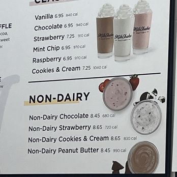MilkShake Factory Brandon - Just some of the choices: May 2026 - Chocolatiers & Shops Near Me - Brandon, Florida MilkShake Factory Brandon - Just some of the choices: May 2026 - Chocolatiers & Shops Near Me - Brandon, Florida