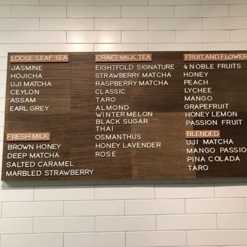 Eightfold Tea Shoppe - Bubble Tea Near Me - Costa Mesa, California Eightfold Tea Shoppe - Bubble Tea Near Me - Costa Mesa, California