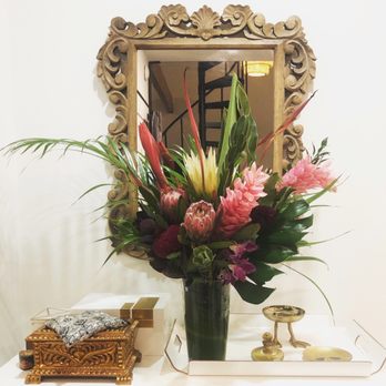 In Its Time - Tropical cut flower arrangement - Florists Near Me - San Marino, California In Its Time - Tropical cut flower arrangement - Florists Near Me - San Marino, California