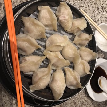 Chinese Dumpling House - Steamed dumplings (pickle and pork) - Chinese Near Me - Markham, Ontario