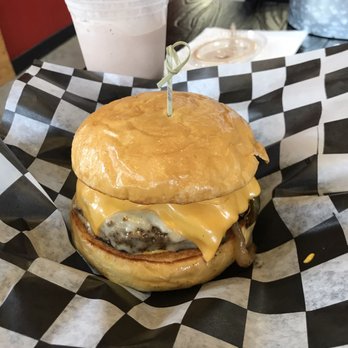 The Burger Shack- Ashburn - Philiy burger with American cheese - Burgers Near Me - Ashburn, Virginia