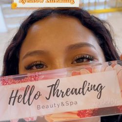 Eyebrow threading