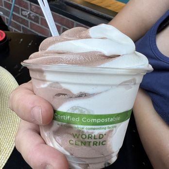 Once Upon A Slush - Vanilla and chocolate twist soft serve - Ice Cream & Frozen Yogurt Near Me - Petaluma, California Once Upon A Slush - Vanilla and chocolate twist soft serve - Ice Cream & Frozen Yogurt Near Me - Petaluma, California