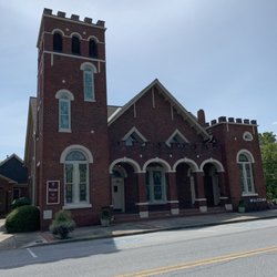 Rockmart First Methodist Church - Front exterior