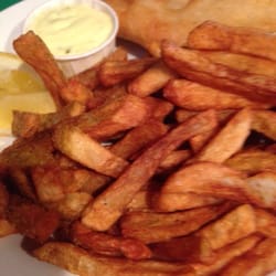 Brasserie 1026 Bar & Grill - The one piece fish and chip is huge! And yummy